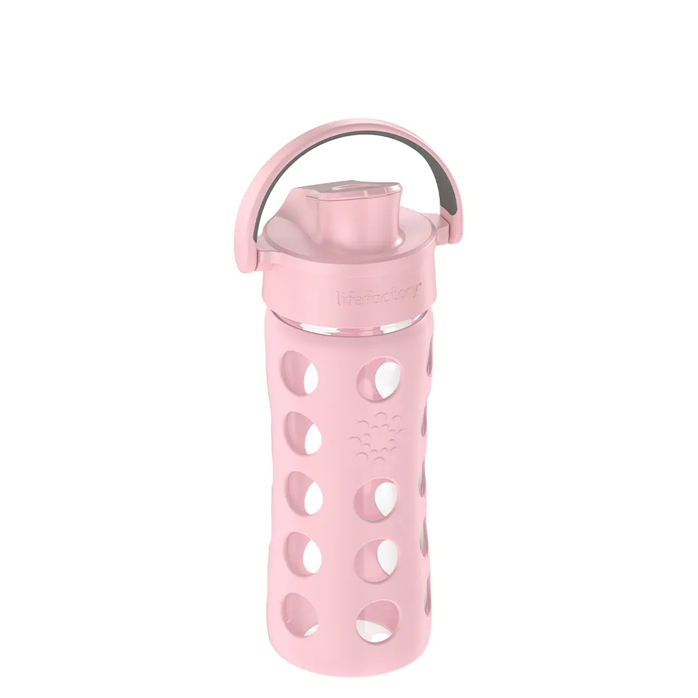 12oz Water Bottle with Silicone Sleeve and Active Cap