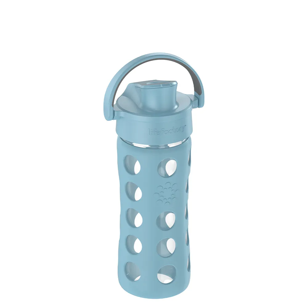 12oz Water Bottle with Silicone Sleeve and Active Cap