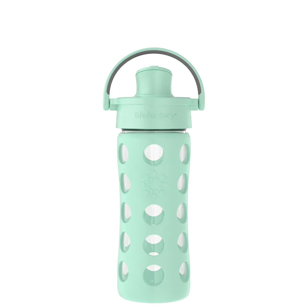 12oz Water Bottle with Silicone Sleeve and Active Cap