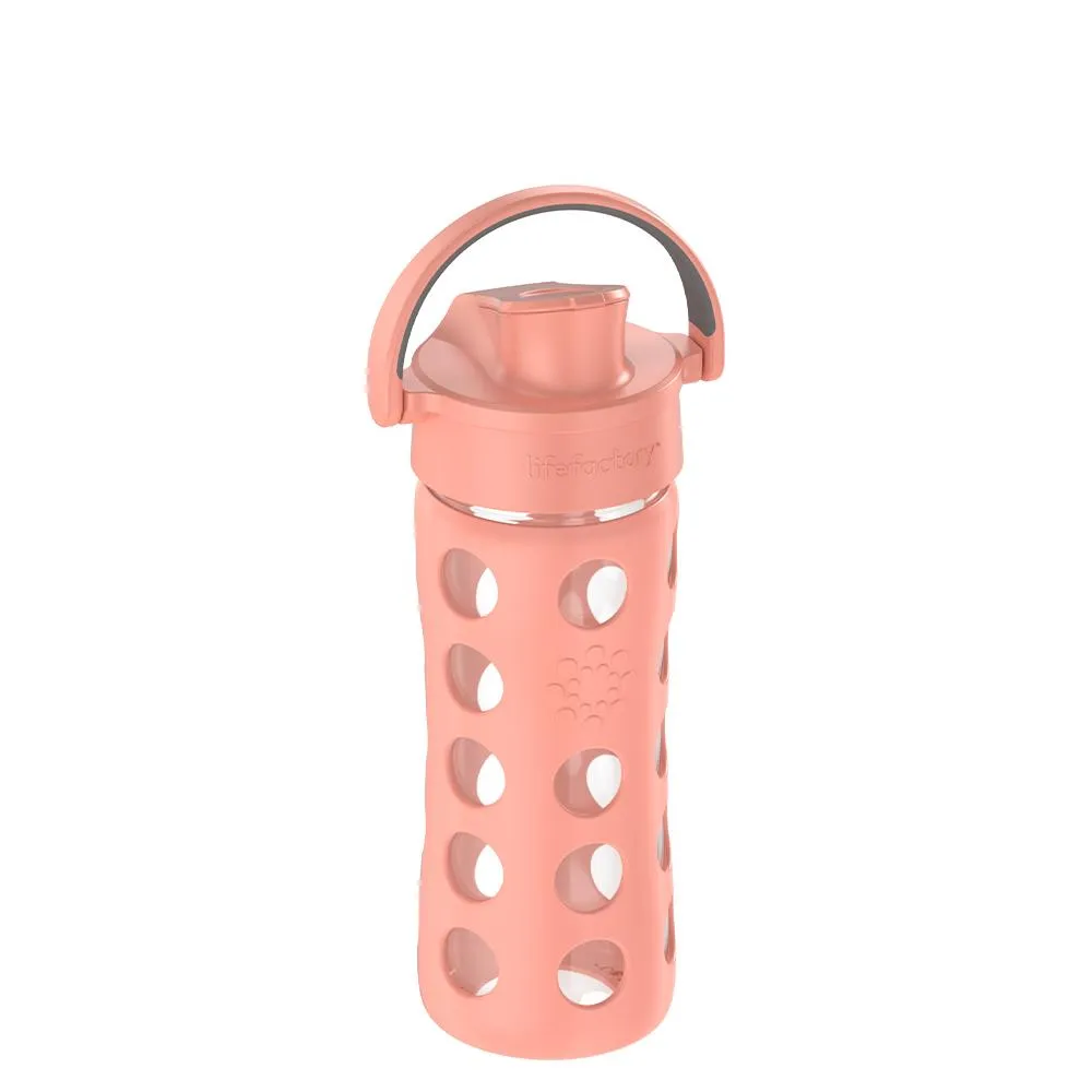 12oz Water Bottle with Silicone Sleeve and Active Cap
