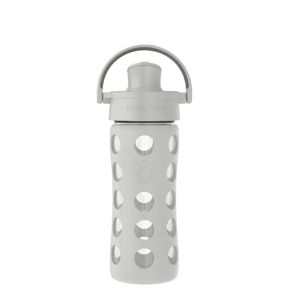 12oz Water Bottle with Silicone Sleeve and Active Cap