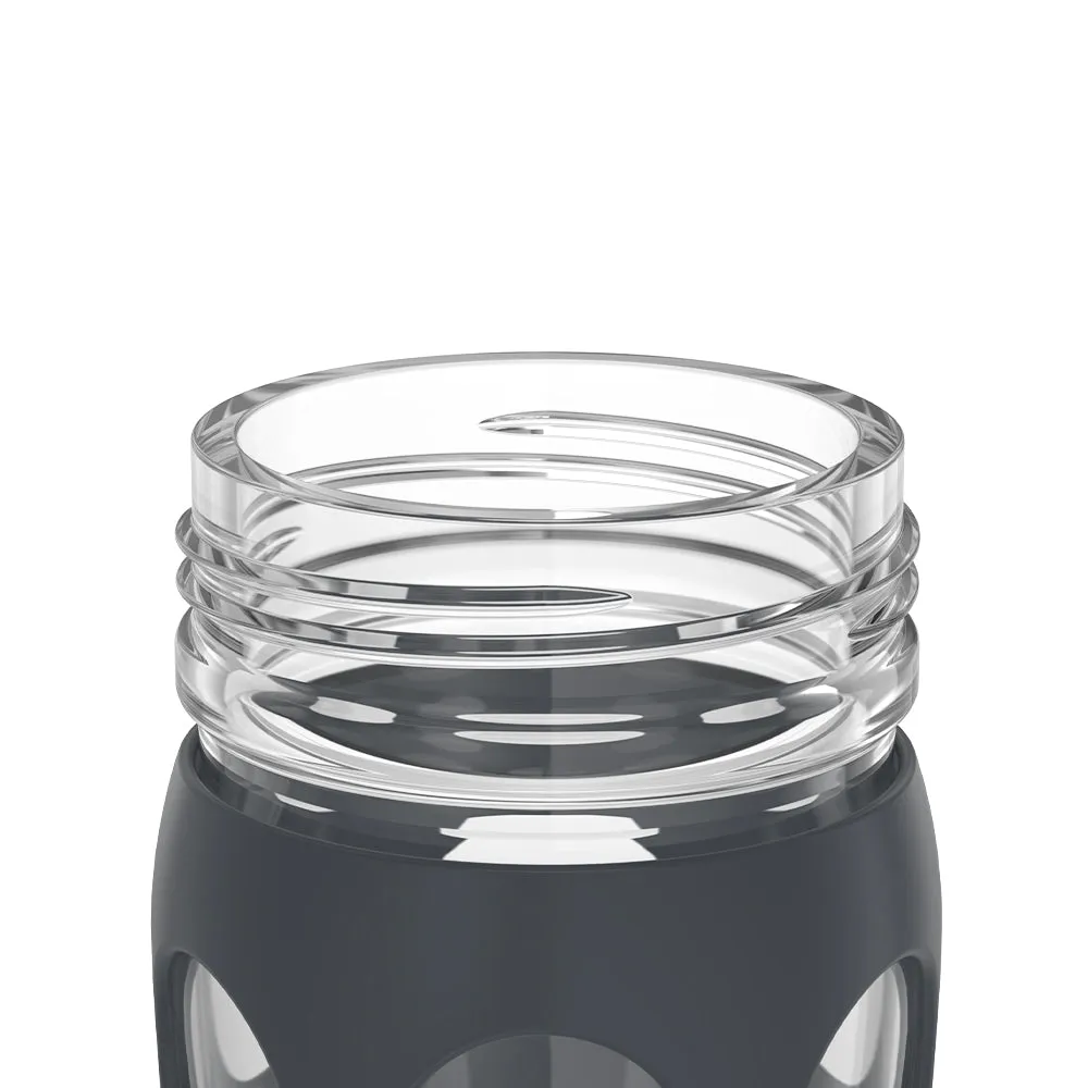 12oz Water Bottle with Silicone Sleeve and Active Cap