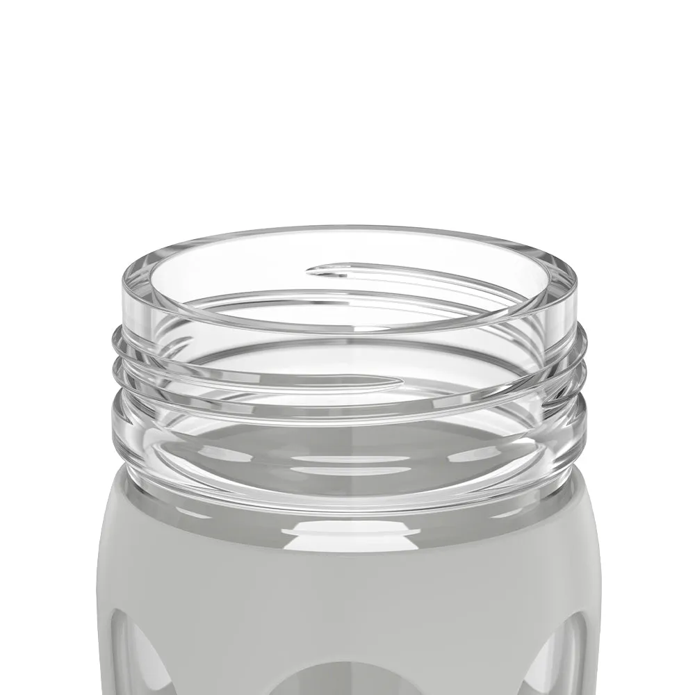 12oz Water Bottle with Silicone Sleeve and Active Cap