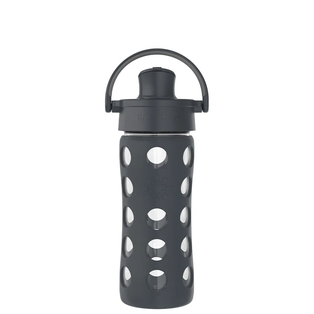 12oz Water Bottle with Silicone Sleeve and Active Cap