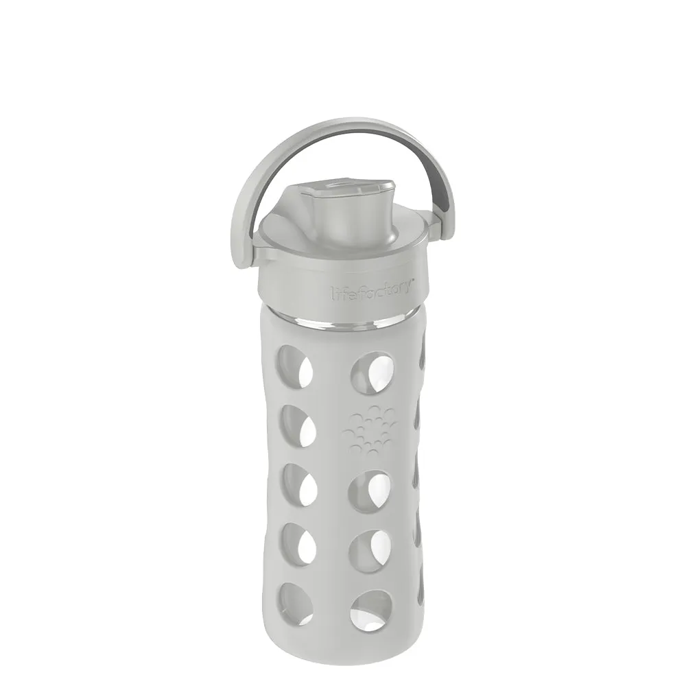 12oz Water Bottle with Silicone Sleeve and Active Cap