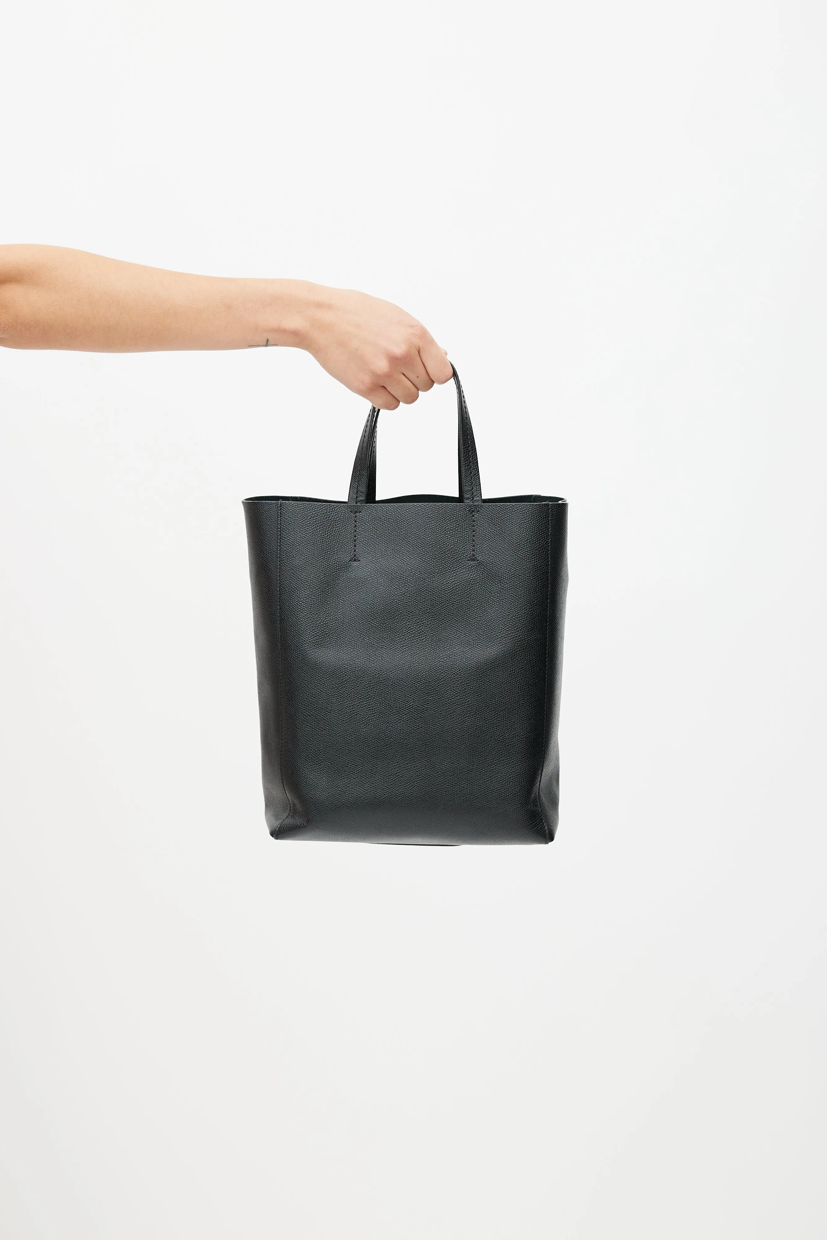 2016 Black Cabas Crossbody Bag