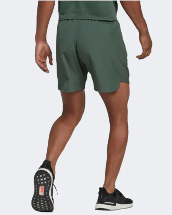 Adidas Aeroready Designed For Movement Men Training Short Green Oxide Hn8526