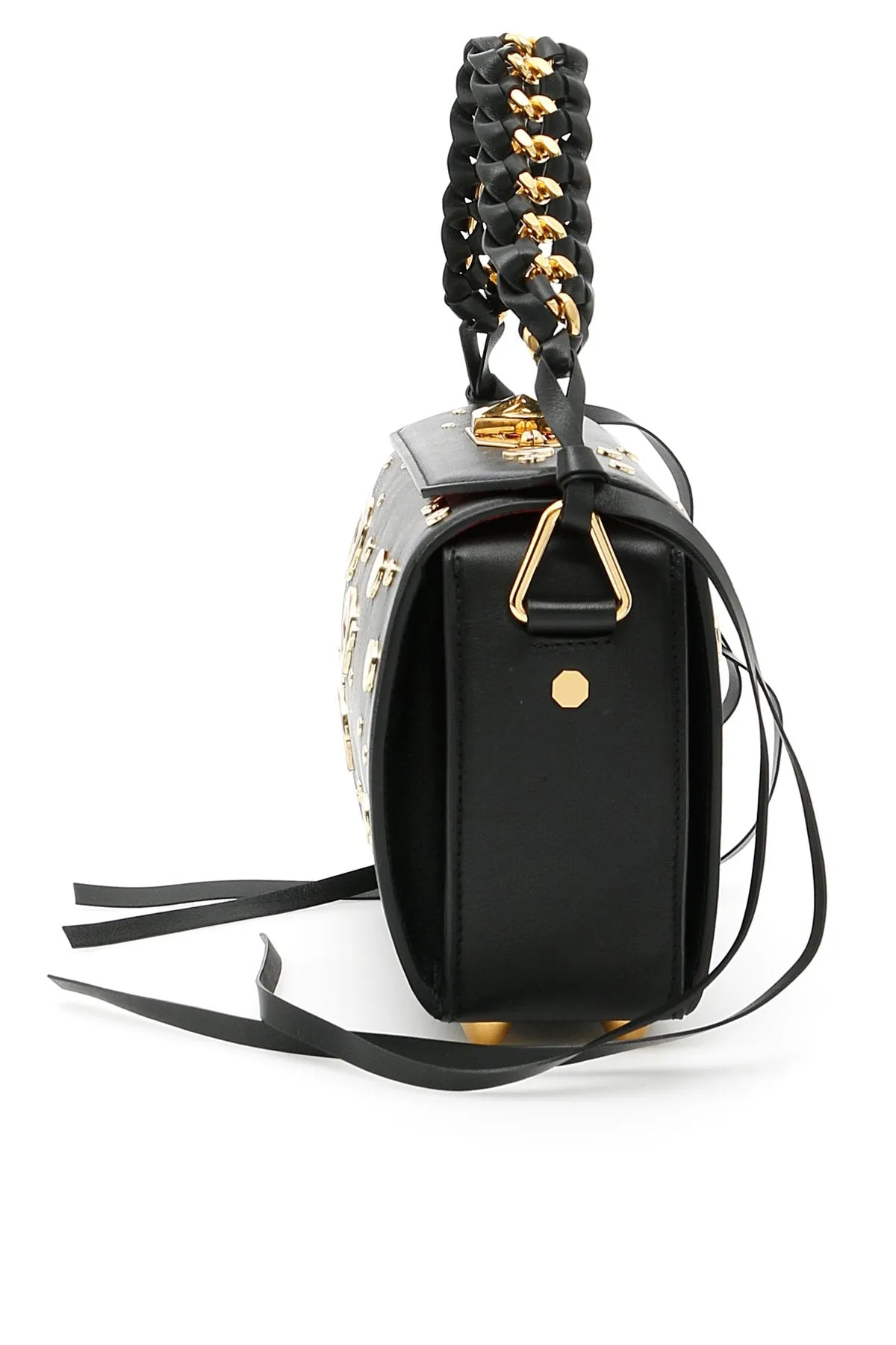 Alexander McQueen Box Eyelet Shoulder Bag