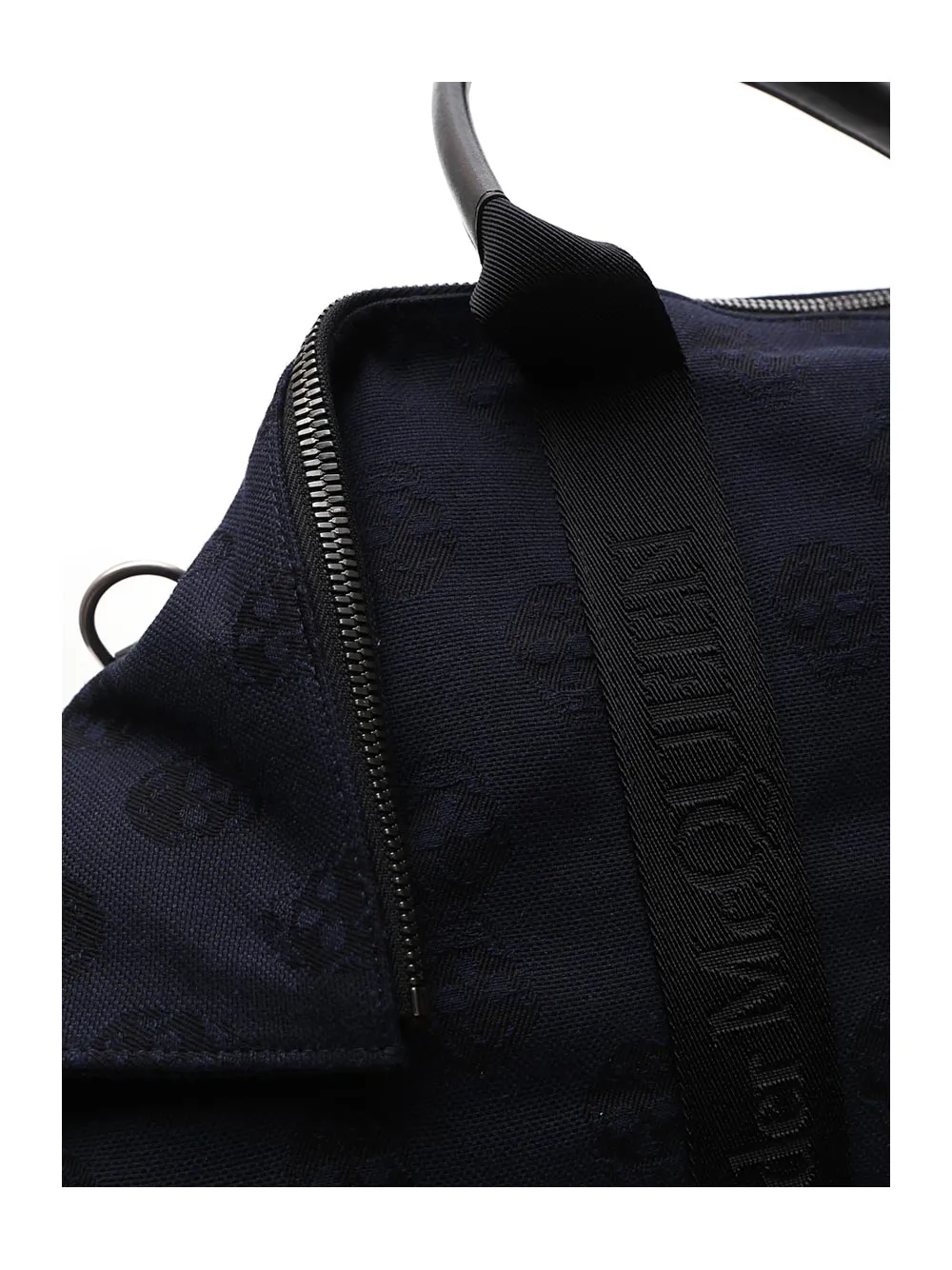 Alexander McQueen Skull Motif Zipped Holdall Bag