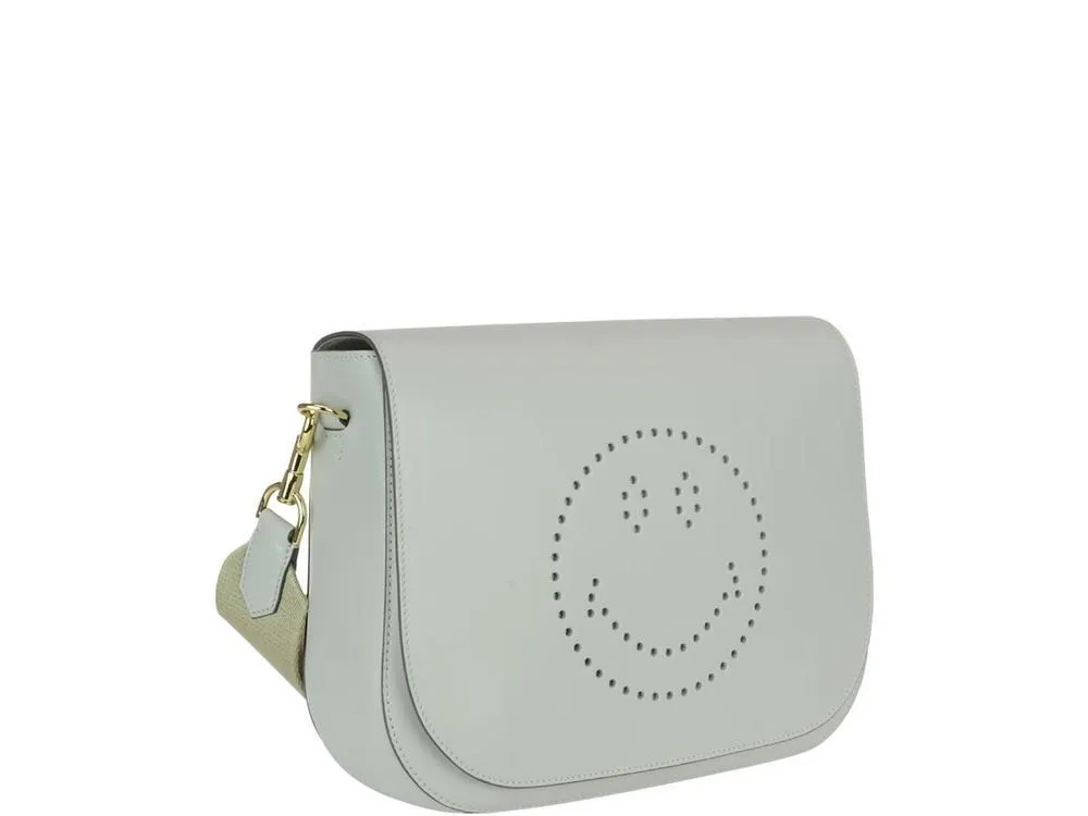 Anya Hindmarch Smiley Ebury Satchel Bag