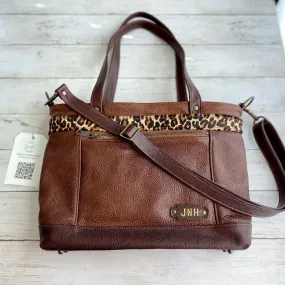 Archive Mini in Chestnut, Dark Roast, Leopard Bold