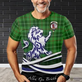 Boyle Tartan T-Shirt with Alba Gu Brath Regal Lion Emblem