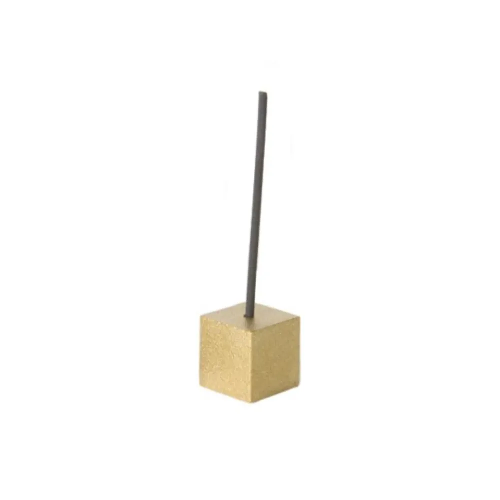 Brass Cube Incense Holder