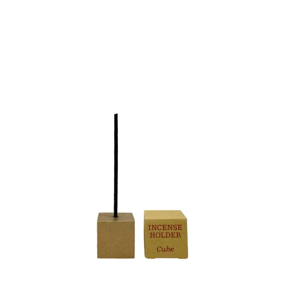 Brass Cube Incense Holder
