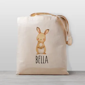 Bunny Personalized Tote Bag