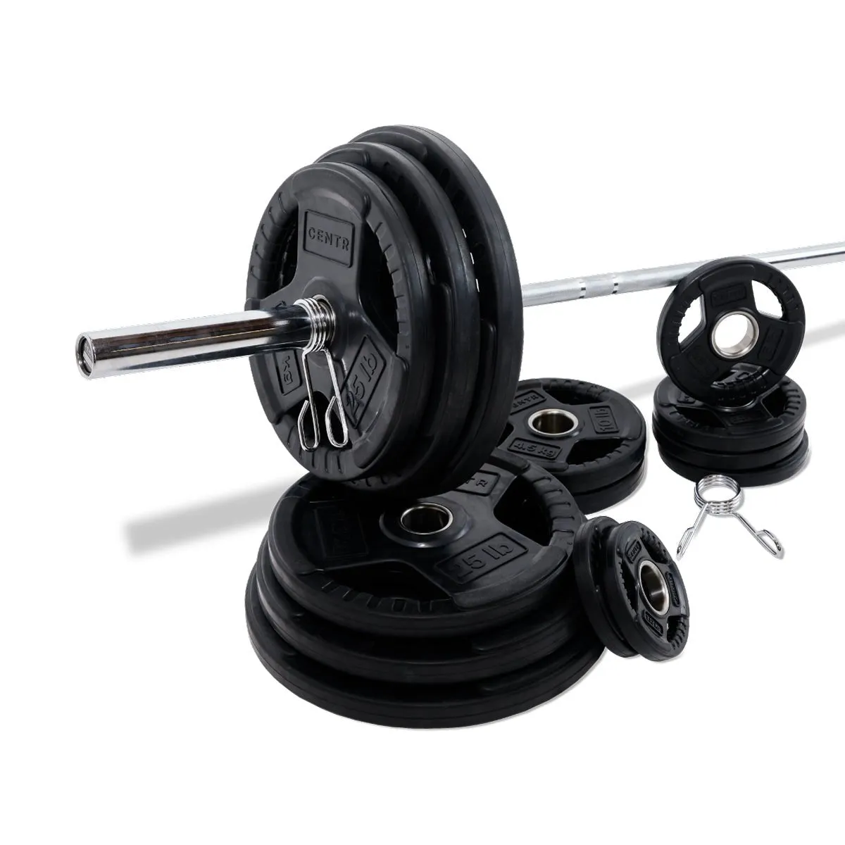 Centr 300 Lb Olympic Set with Bar