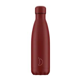 Chilly's Matte All Red 500ml bottle