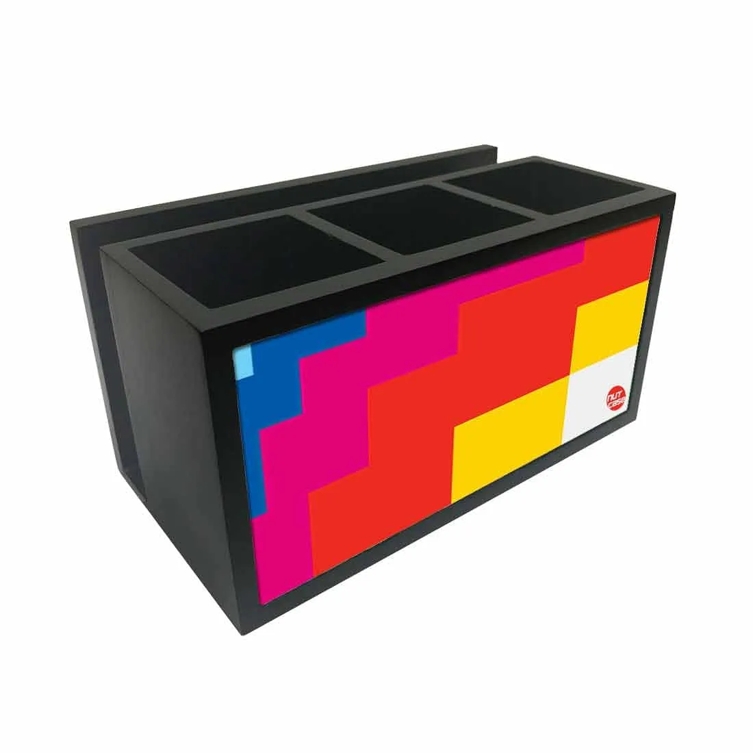 Cutlery Tissue Holder Napkin Stand -  Multicolor Pattern