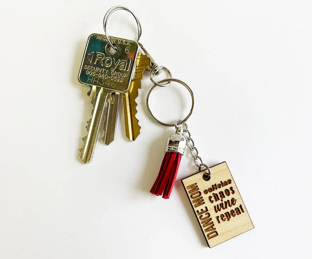 Dance Mom Keychain