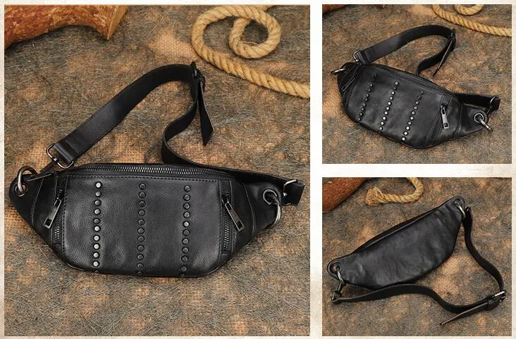 Designer Leather Cross Chest Bag For Women Leather Crossbody Sling Bag