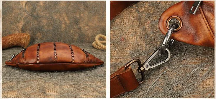 Designer Leather Cross Chest Bag For Women Leather Crossbody Sling Bag