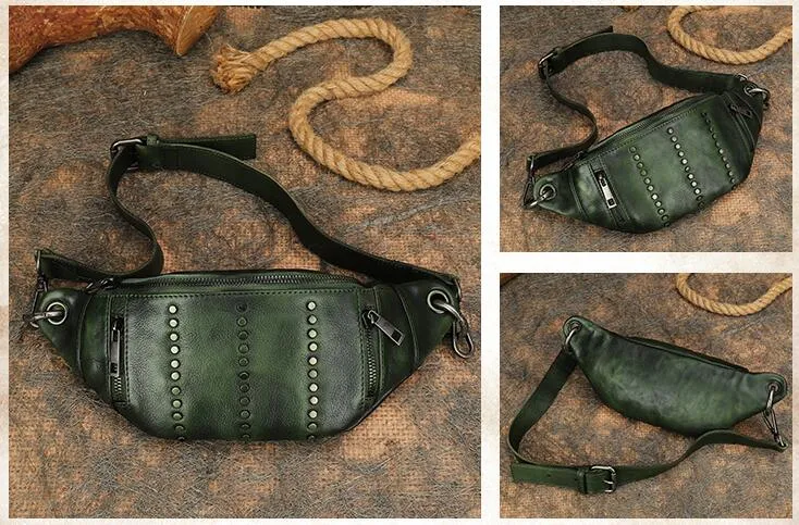 Designer Leather Cross Chest Bag For Women Leather Crossbody Sling Bag