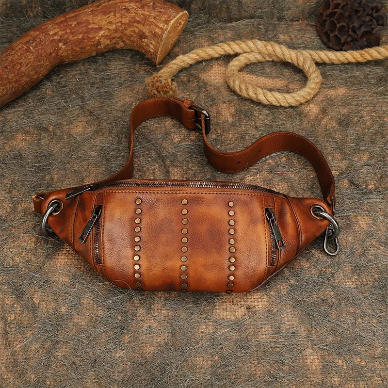 Designer Leather Cross Chest Bag For Women Leather Crossbody Sling Bag