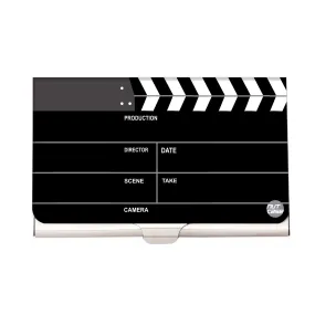 Designer Visiting Card Holder Nutcase - Movie Clapboard - For Filmys Only