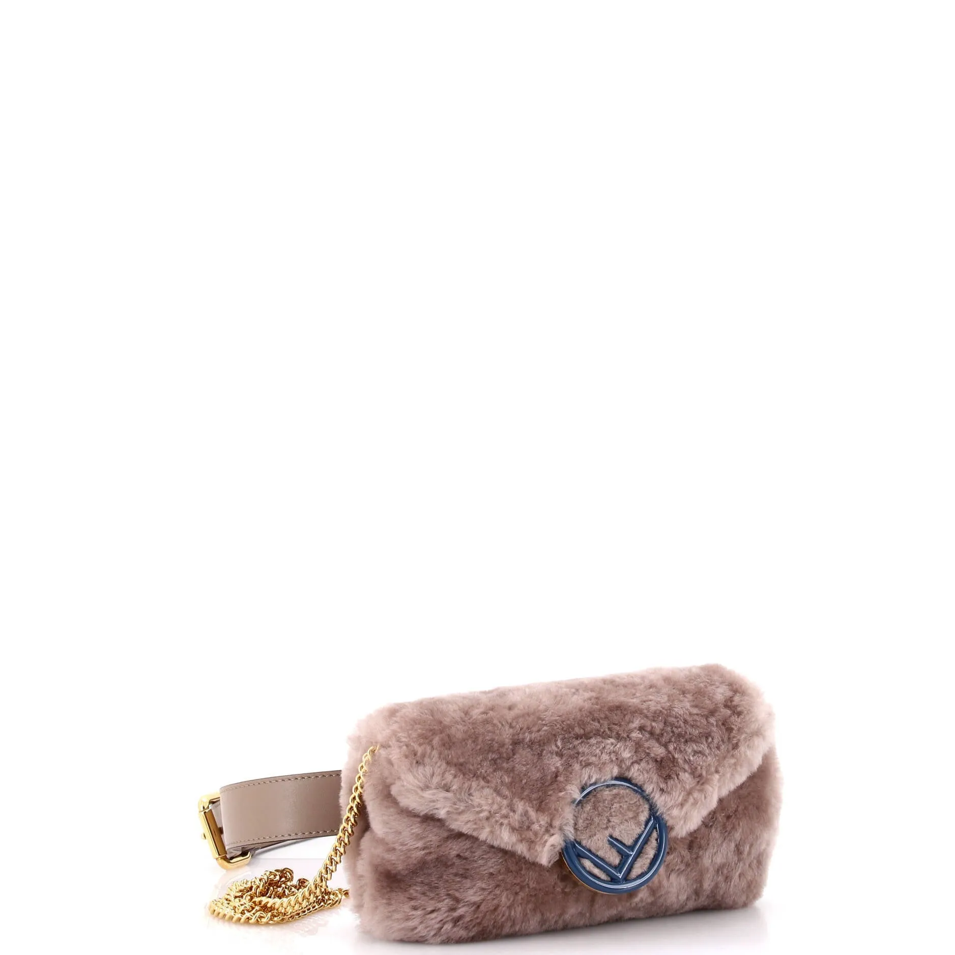 F is Fendi Convertible Belt Bag Shearling