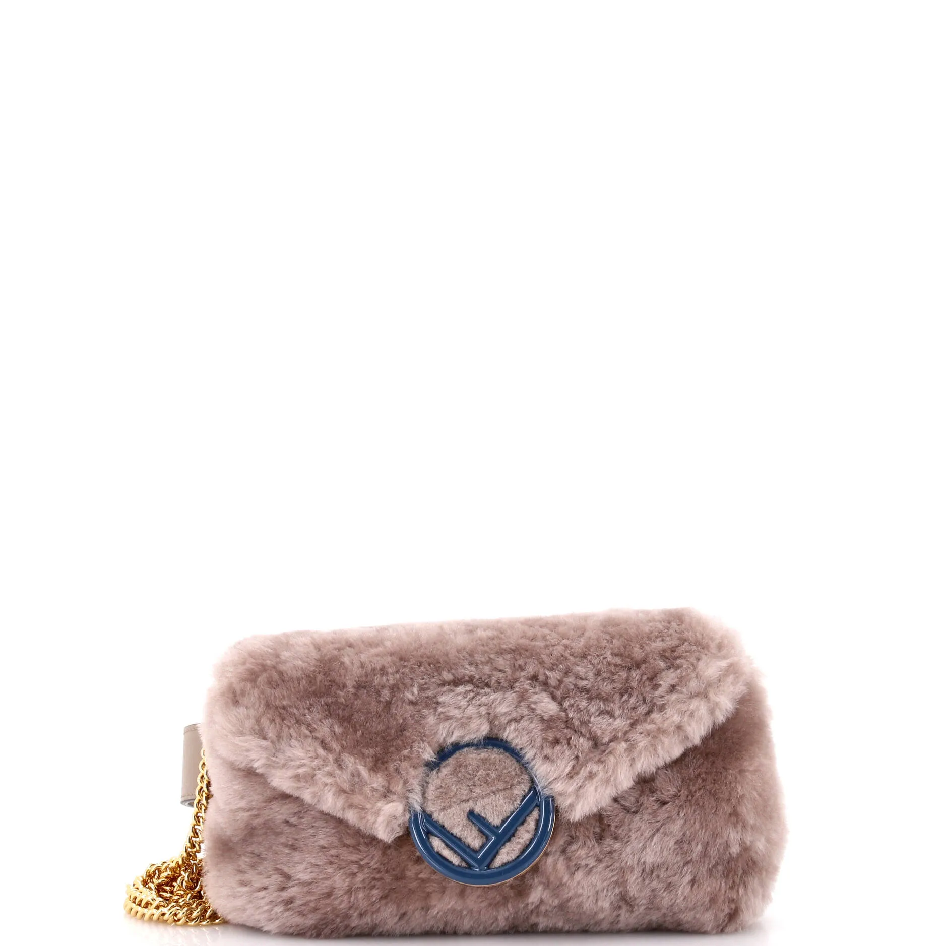 F is Fendi Convertible Belt Bag Shearling