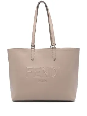 FENDI Elegant Leather Shopping Handbag for Men