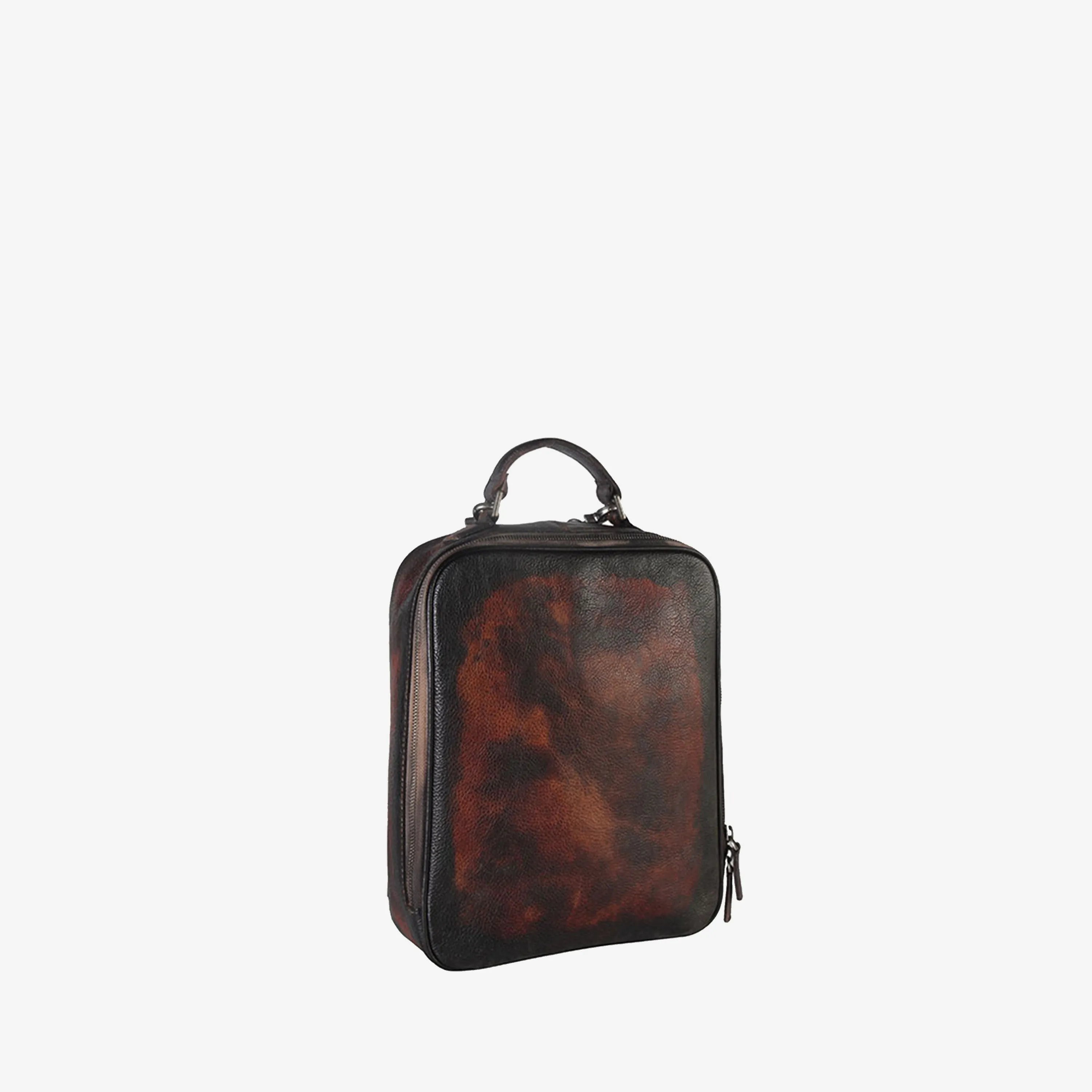 Genuine Leather Distressed Stylish Backpack
