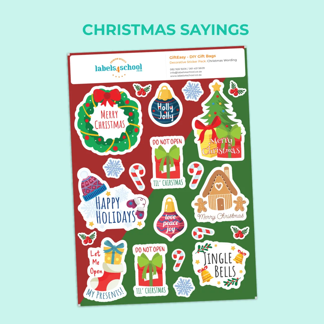 Gift Easy - DIY Gift bags Christmas