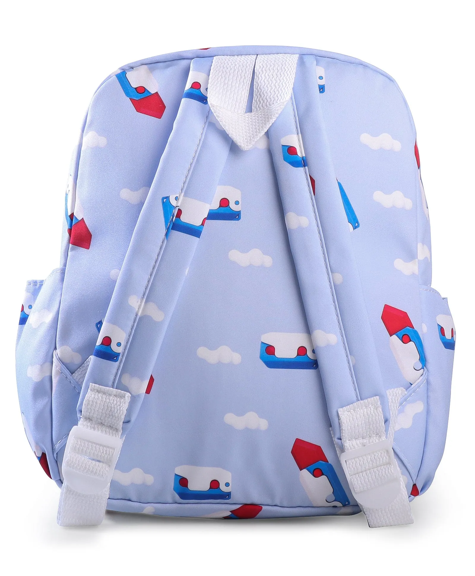GRAVITY KNIFE PRINT BACKPACK - DARK BLUE