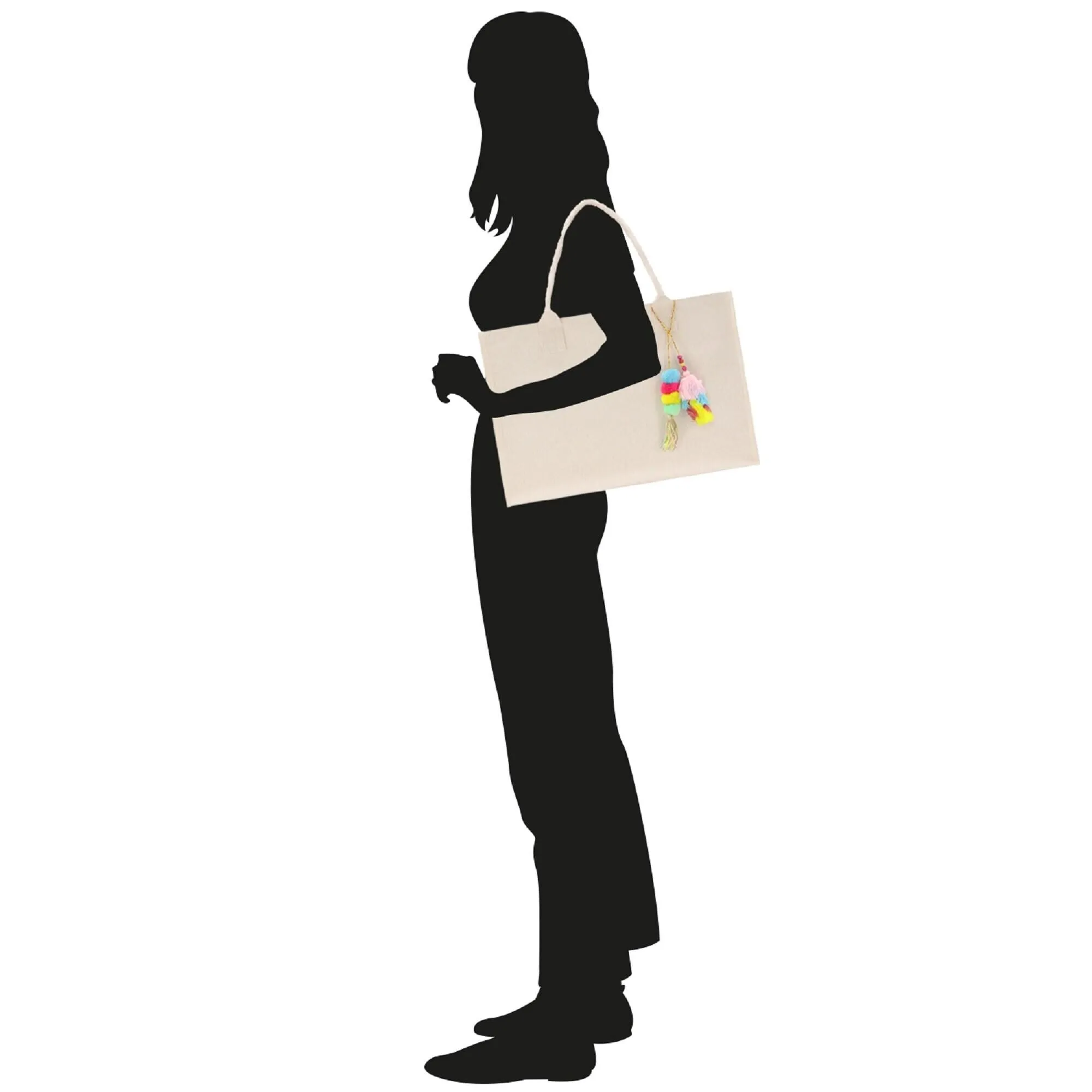 Kamala Harris 2024 Cotton Canvas Tote Bag Kamala Harris Supporter Bag Madam President Tote Gift for Harris Supporter (KTHB1010)