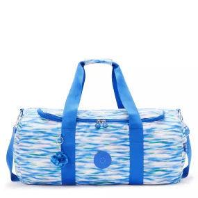 Kipling Argus Medium Printed Duffle Bag - Diluted Blue