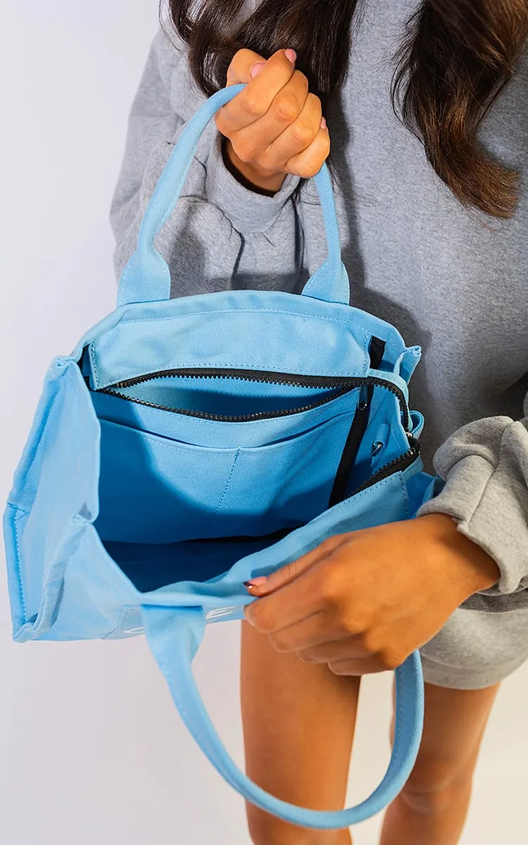 Leona Letter Pattern Canvas Shoulder Shopper Tote Bag | Stylish, Durable & Spacious