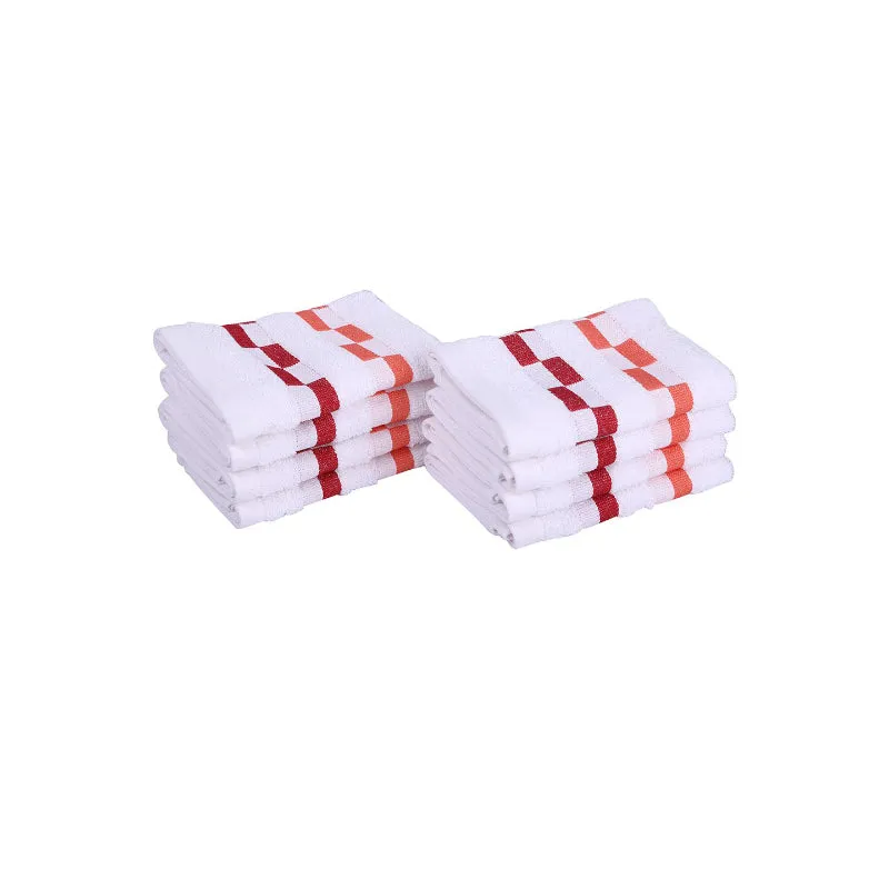 Merriya Face Towel (White) - Set Of Eight