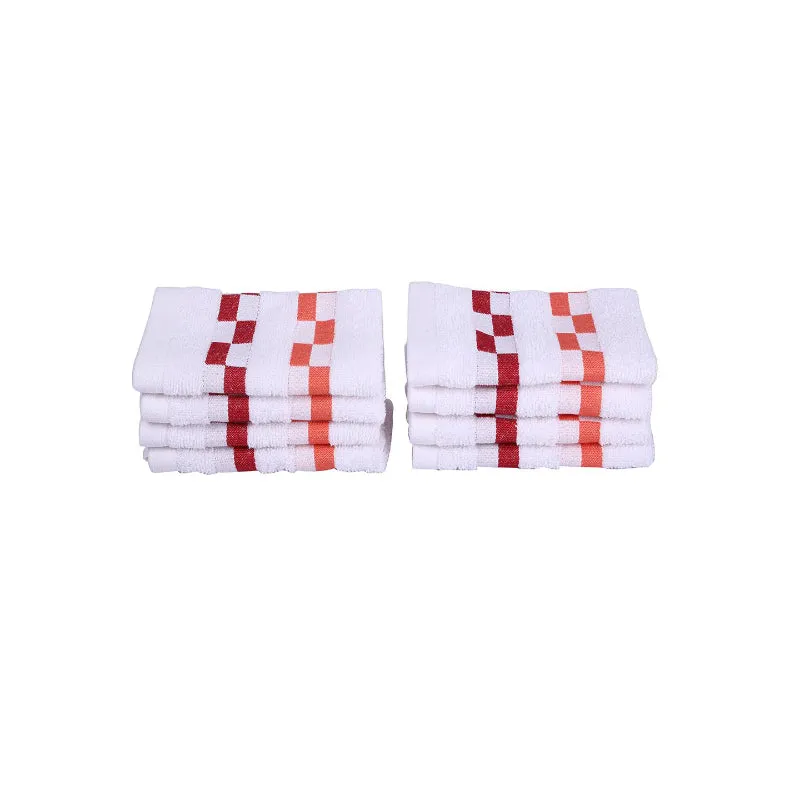 Merriya Face Towel (White) - Set Of Eight