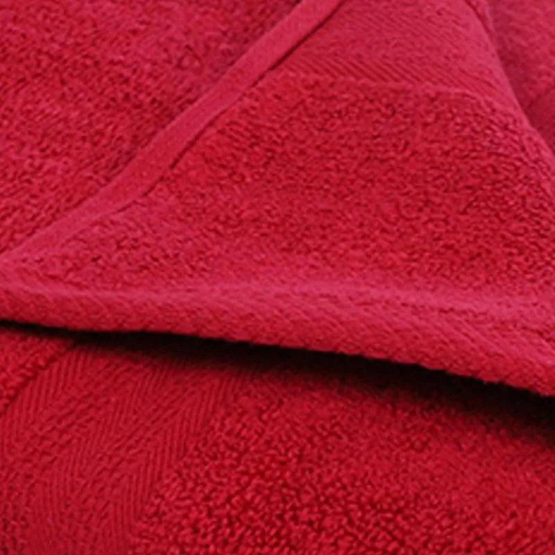 Miorah  Face Towel (Red) - Set Of Eight