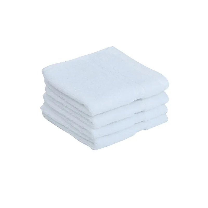 Miorah Face Towel (White) - Set Of Four