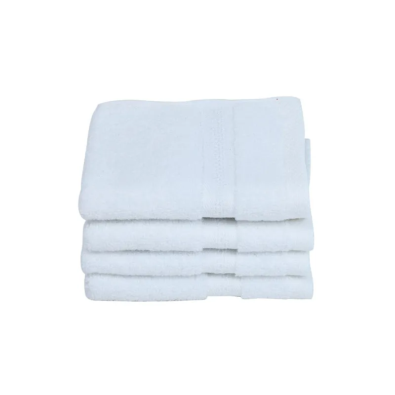 Miorah Face Towel (White) - Set Of Four
