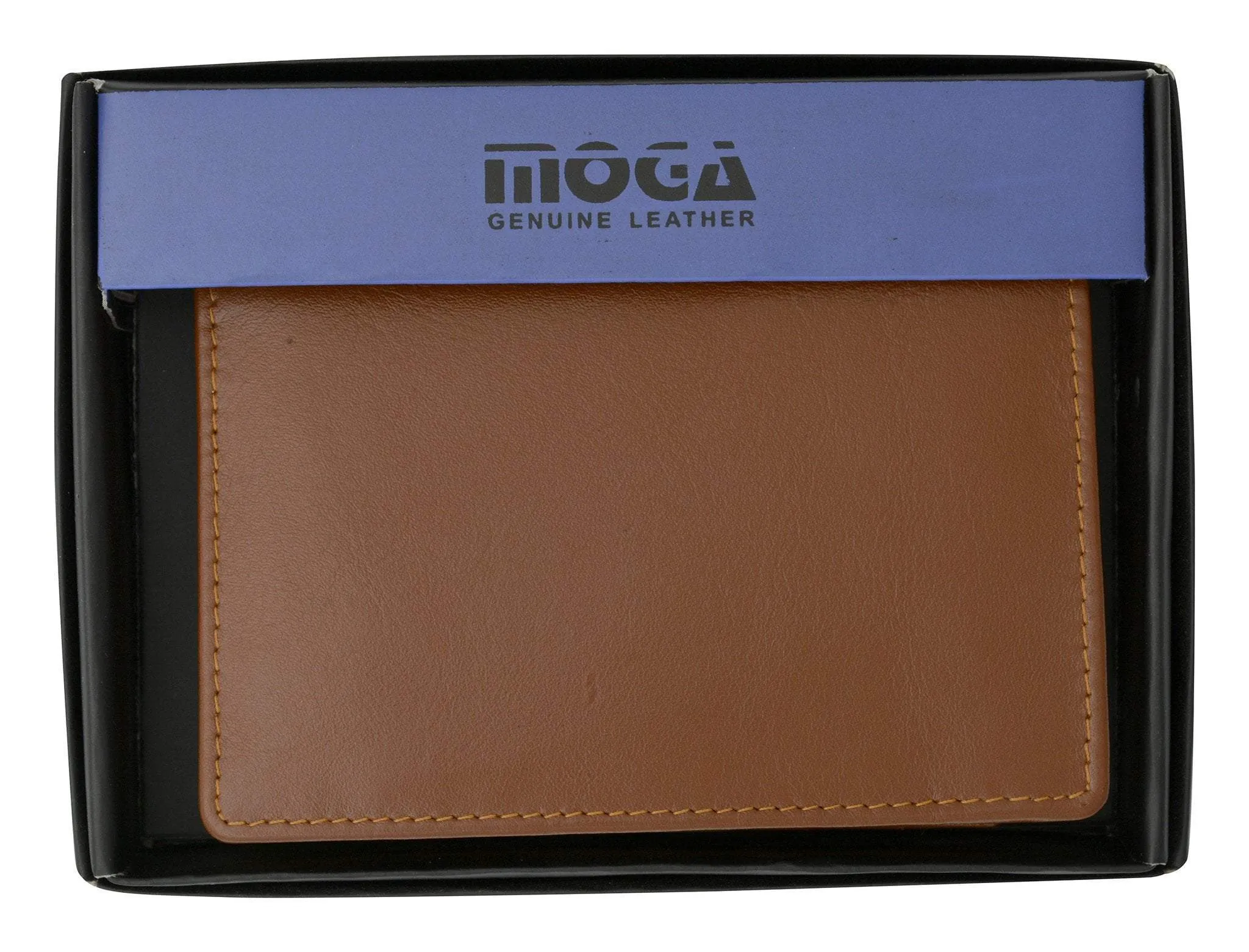 Moga European Hispter Bifold High End Leather Wallet with Coin Pocket 90518