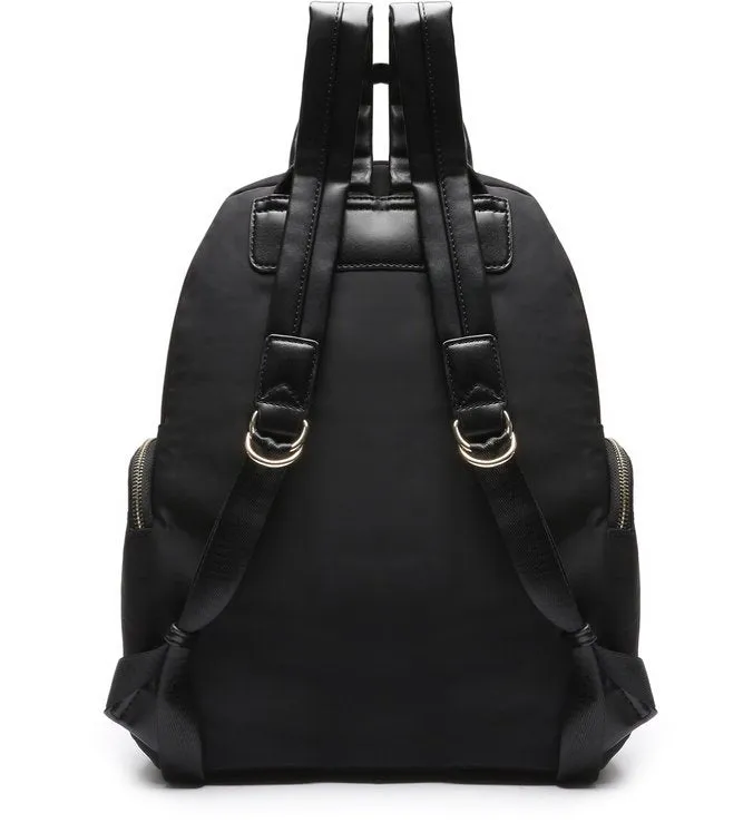 Nylon Backpack Large Black Bag