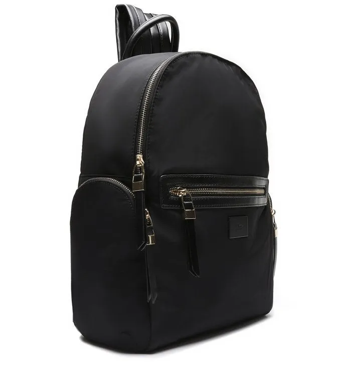 Nylon Backpack Large Black Bag