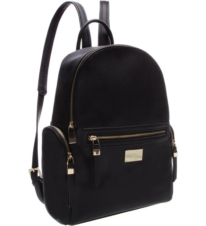 Nylon Backpack Large Black Bag