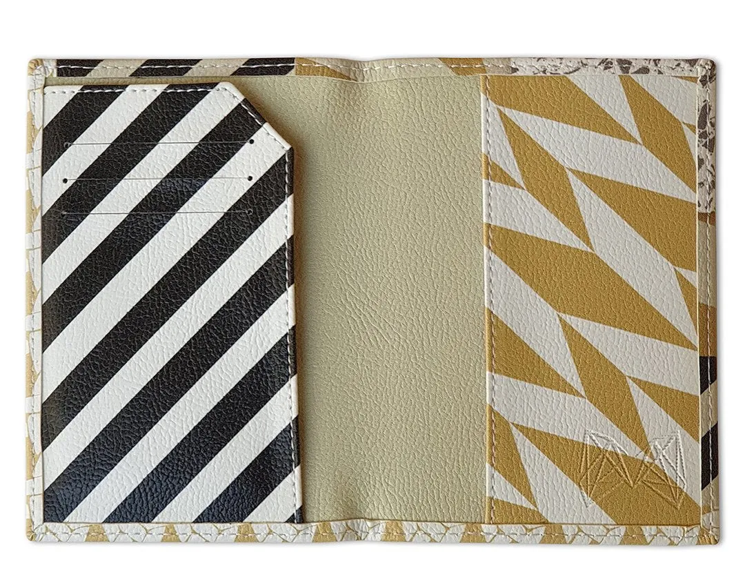 Pattern & Print Passport Holder by Rana Salam