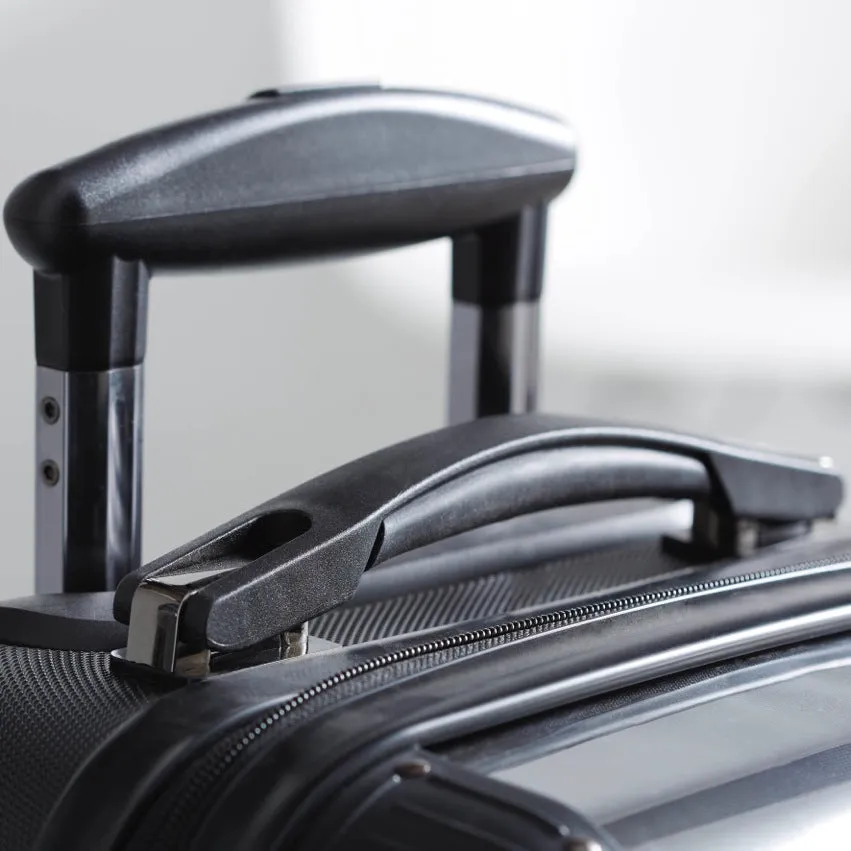 Personalised Suitcase | Tan Lines in Black