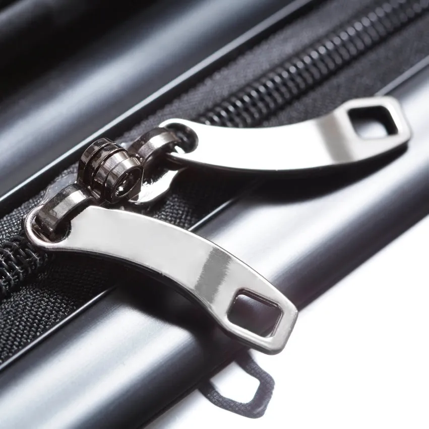 Personalised Suitcase | Tan Lines in Black