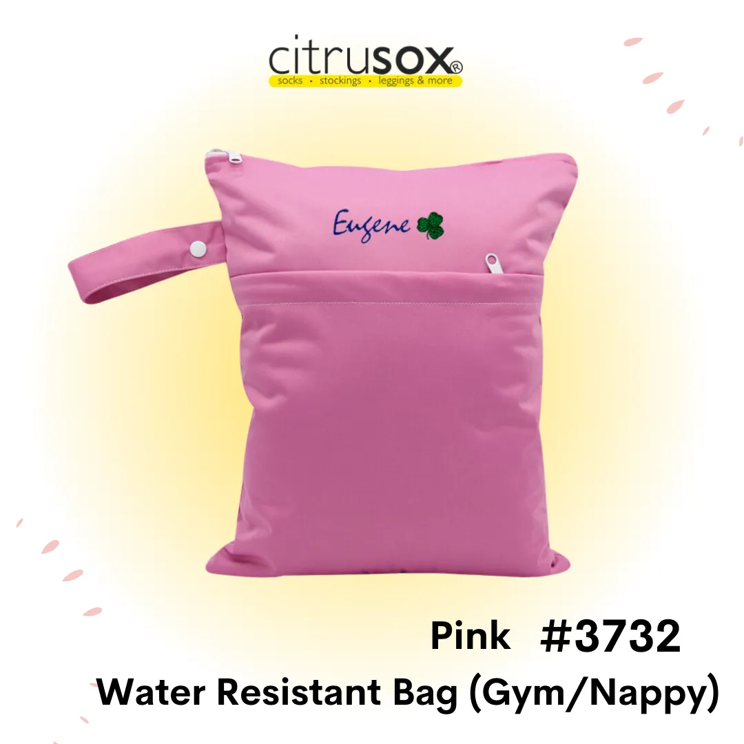 Personalised Water-Resistant Zip Gym Wet Bag